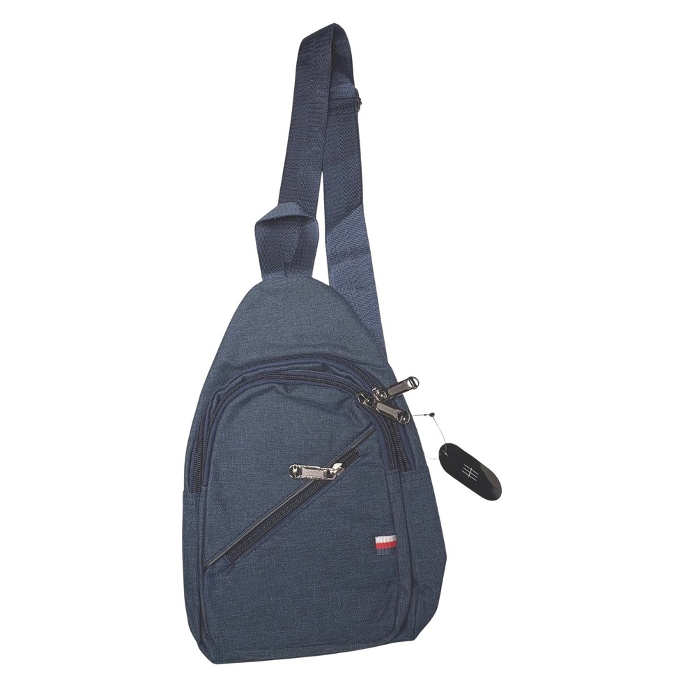 Westend Crossbody Canvas Sling Bag W/ Adjustable Strap-Travel Small Daypack NWT